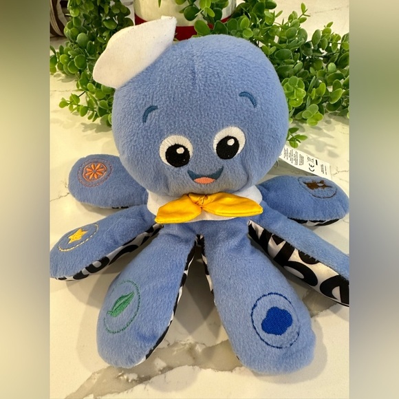 Baby Einstein Octoplush Musical Octopus Stuffed Animal  Plush Toy, Age 3 Month+ - Picture 1 of 8